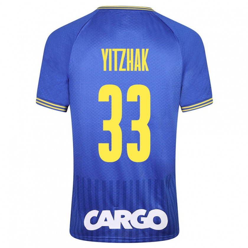 Kandiny Herren Or Yitzhak #33 Blau Auswärtstrikot Trikot 2023/24 T-Shirt