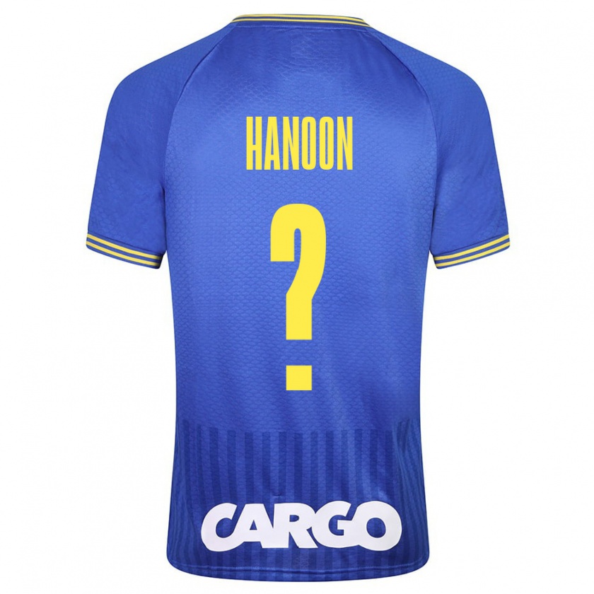 Kandiny Herren Agam Hanoon #0 Blau Auswärtstrikot Trikot 2023/24 T-Shirt