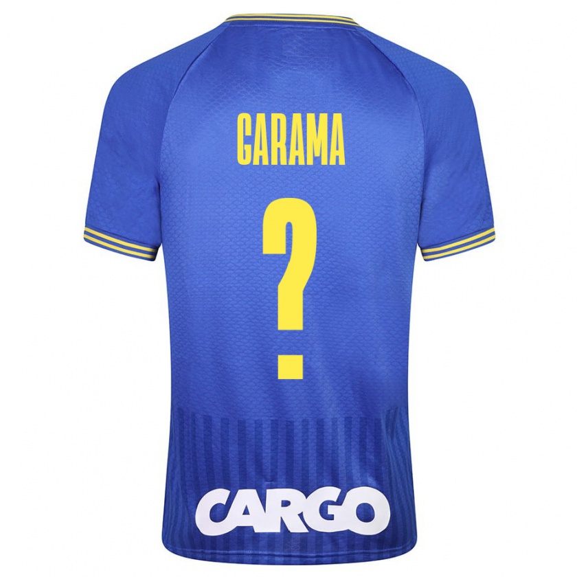 Kandiny Herren Ben Garama #0 Blau Auswärtstrikot Trikot 2023/24 T-Shirt