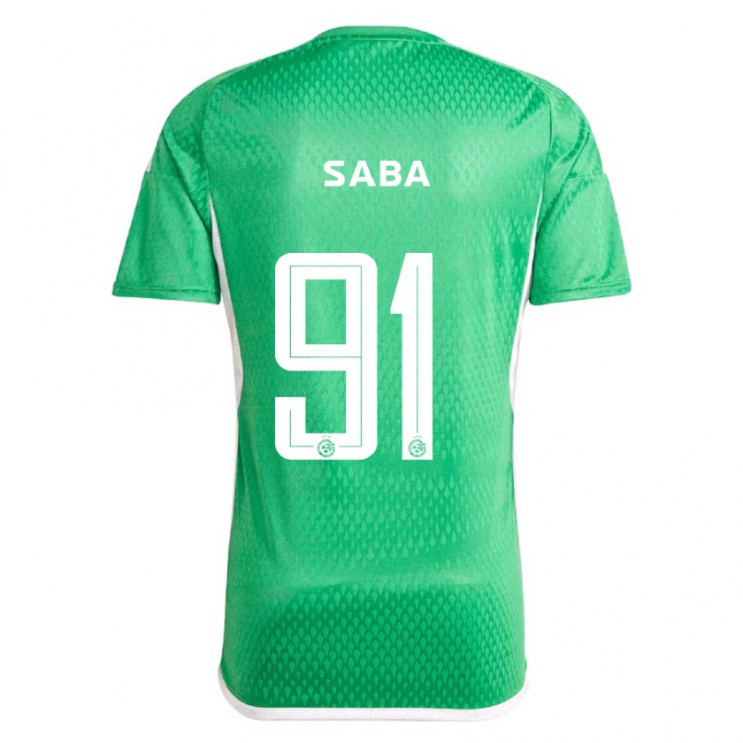Kandiny Damen Dia Saba #91 Weiß Blau Heimtrikot Trikot 2023/24 T-Shirt