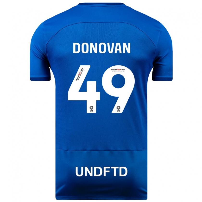Kandiny Damen Romelle Donovan #49 Blau Heimtrikot Trikot 2023/24 T-Shirt