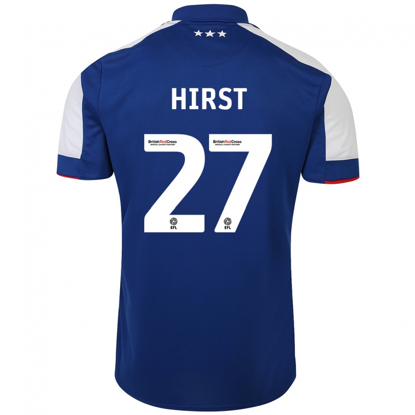 Kandiny Damen George Hirst #27 Blau Heimtrikot Trikot 2023/24 T-Shirt