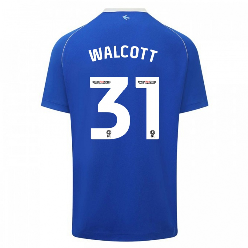 Kandiny Damen Malachi Fagan-Walcott #31 Blau Heimtrikot Trikot 2023/24 T-Shirt