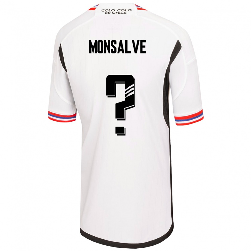 Kandiny Damen Gaspar Monsalve #0 Weiß Heimtrikot Trikot 2023/24 T-Shirt