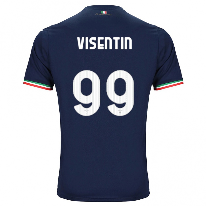 Kandiny Damen Noemi Visentin #99 Marine Auswärtstrikot Trikot 2023/24 T-Shirt
