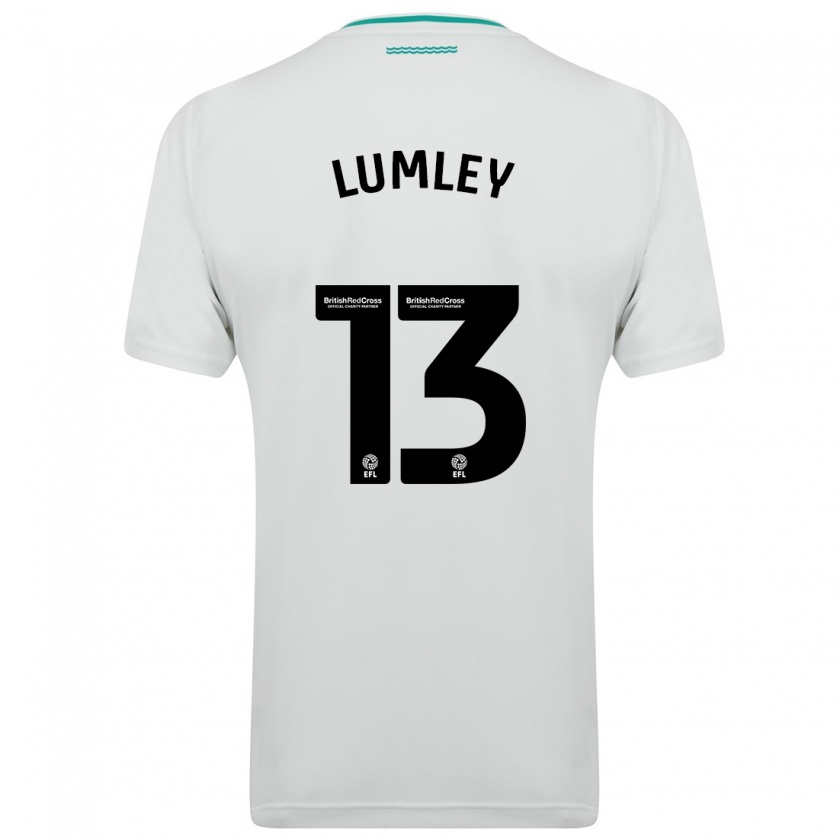 Kandiny Damen Joe Lumley #13 Weiß Auswärtstrikot Trikot 2023/24 T-Shirt