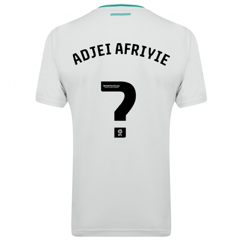 Kandiny Damen Hansel Adjei-Afriyie #0 Weiß Auswärtstrikot Trikot 2023/24 T-Shirt