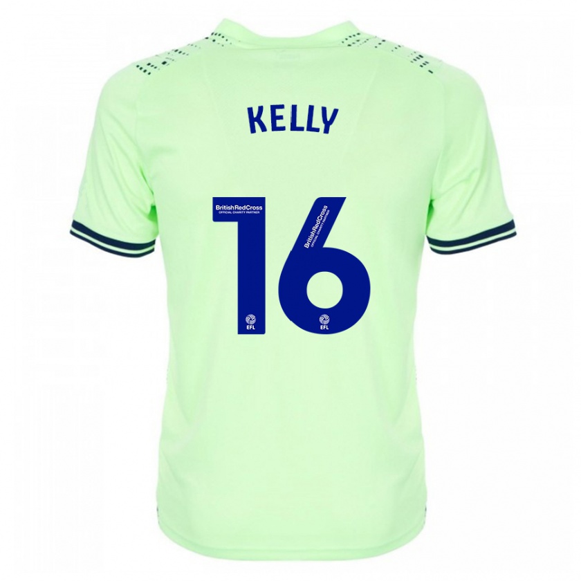 Kandiny Damen Martin Kelly #16 Marine Auswärtstrikot Trikot 2023/24 T-Shirt