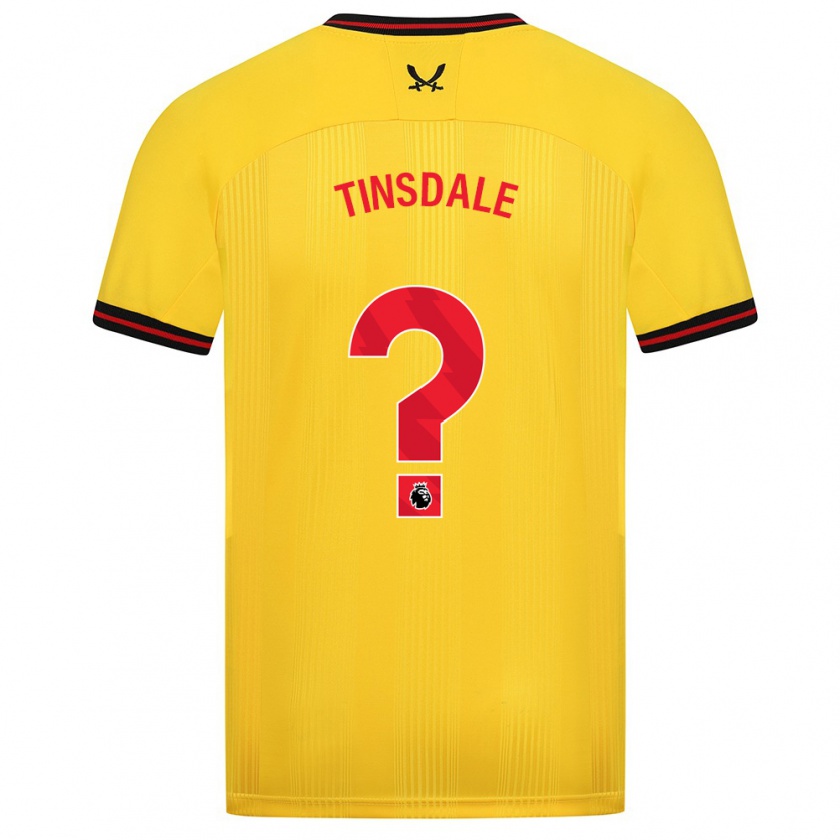 Kandiny Damen Jay Tinsdale #0 Gelb Auswärtstrikot Trikot 2023/24 T-Shirt