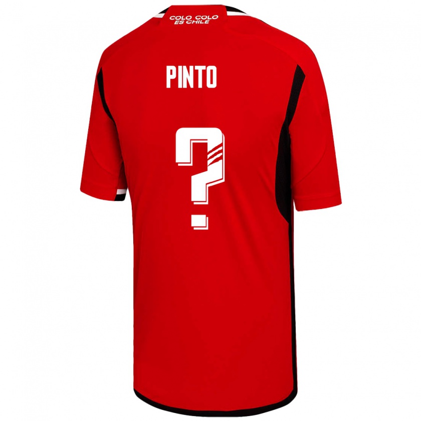 Kandiny Damen Matías Pinto #0 Rot Auswärtstrikot Trikot 2023/24 T-Shirt