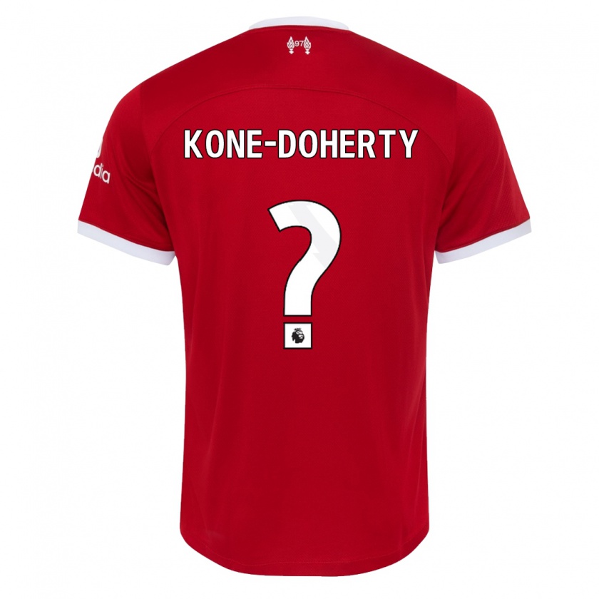 Kandiny Kinder Trent Kone-Doherty #0 Rot Heimtrikot Trikot 2023/24 T-Shirt