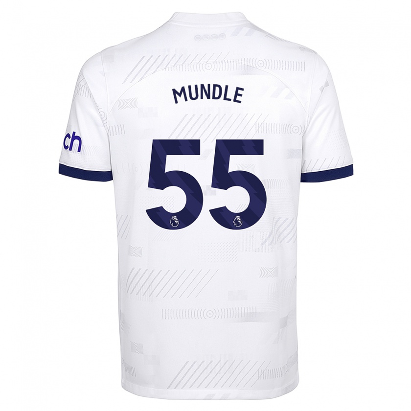 Kandiny Kinder Romaine Mundle #55 Weiß Heimtrikot Trikot 2023/24 T-Shirt
