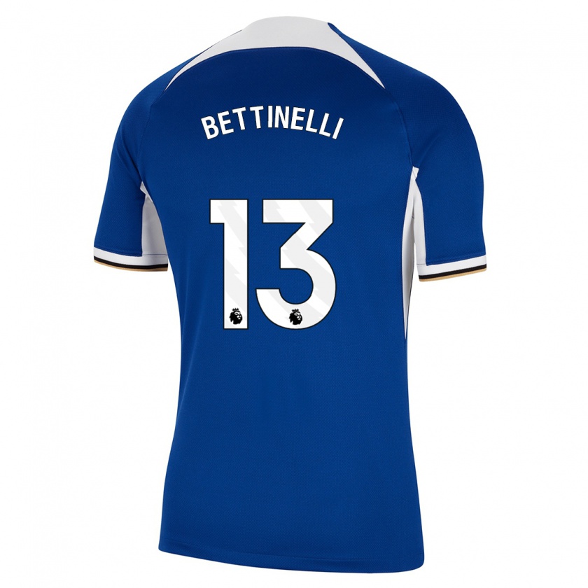 Kandiny Kinder Marcus Bettinelli #13 Blau Heimtrikot Trikot 2023/24 T-Shirt