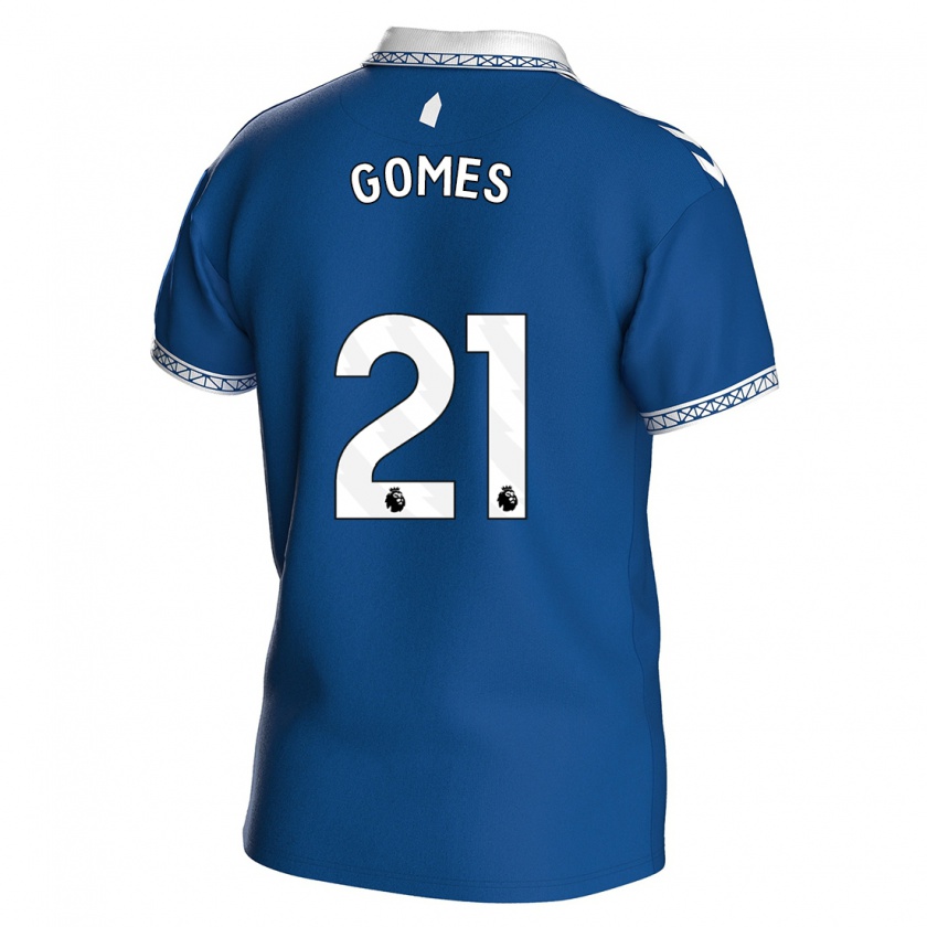 Kandiny Kinder André Gomes #21 Königsblau Heimtrikot Trikot 2023/24 T-Shirt
