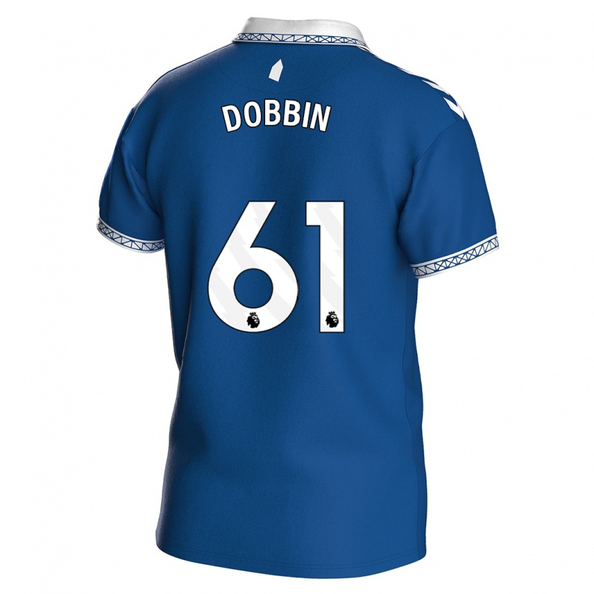 Kandiny Kinder Lewis Dobbin #61 Königsblau Heimtrikot Trikot 2023/24 T-Shirt