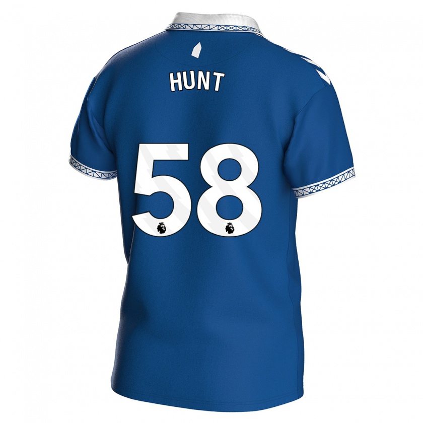 Kandiny Kinder Mackenzie Hunt #58 Königsblau Heimtrikot Trikot 2023/24 T-Shirt