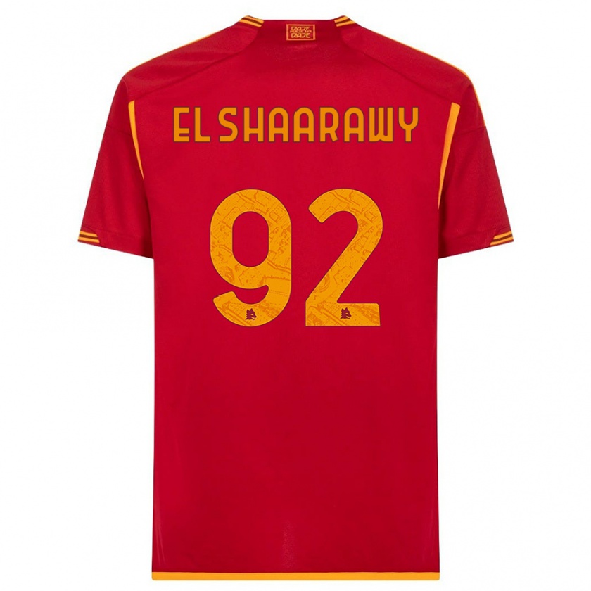 Kandiny Kinder Stephan El Shaarawy #92 Rot Heimtrikot Trikot 2023/24 T-Shirt