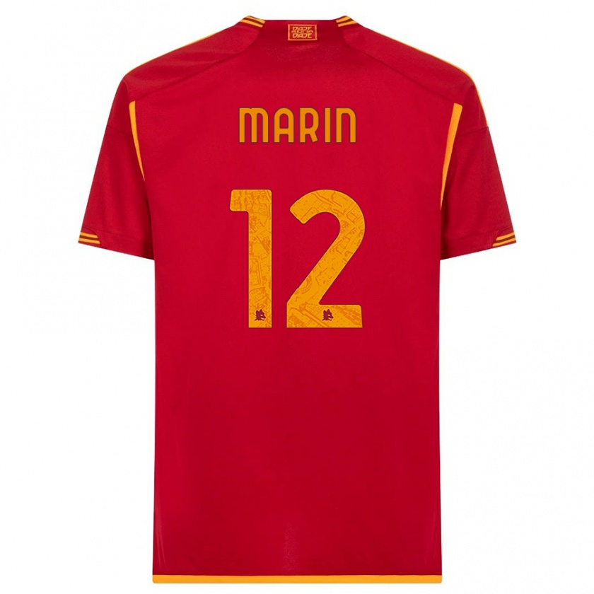 Kandiny Kinder Renato Marin #12 Rot Heimtrikot Trikot 2023/24 T-Shirt