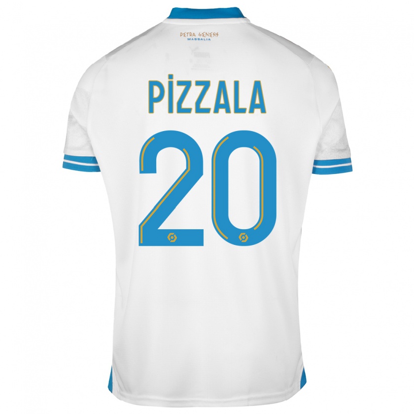 Kandiny Kinder Caroline Pizzala #20 Weiß Heimtrikot Trikot 2023/24 T-Shirt