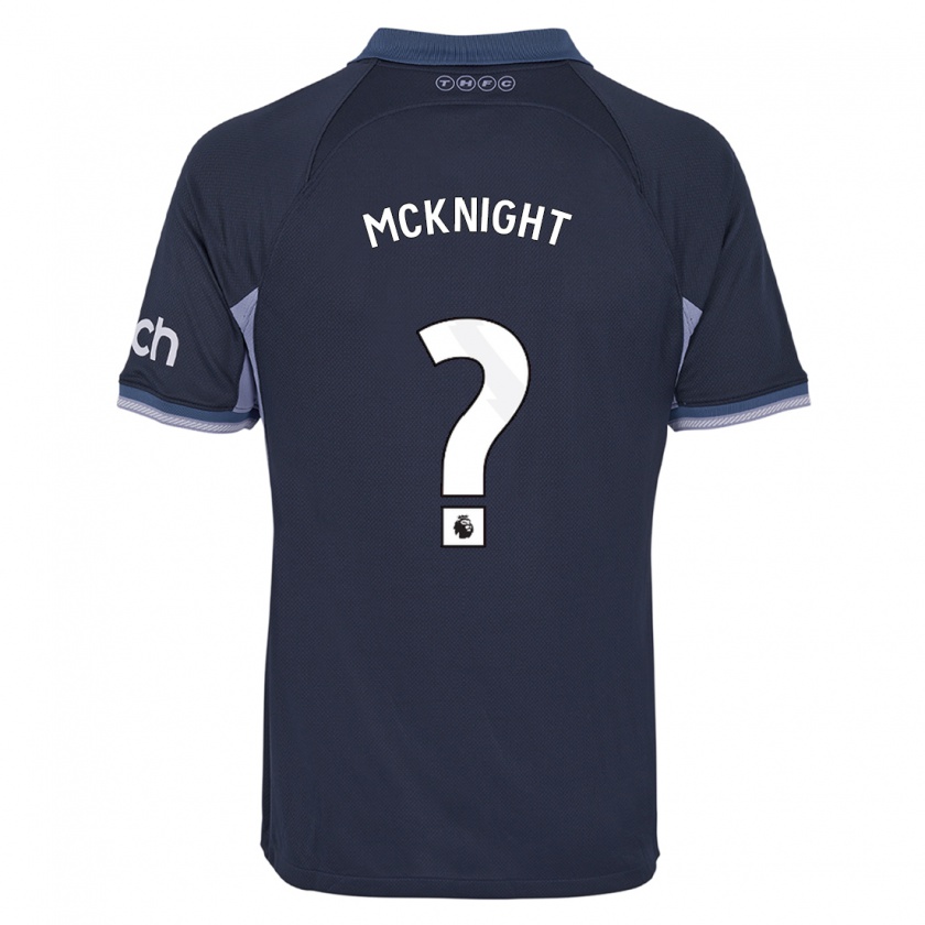 Kandiny Kinder Maxwell Mcknight #0 Dunkelblau Auswärtstrikot Trikot 2023/24 T-Shirt