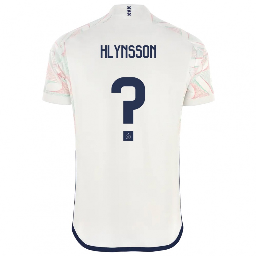 Kandiny Kinder Kristian Hlynsson #0 Weiß Auswärtstrikot Trikot 2023/24 T-Shirt