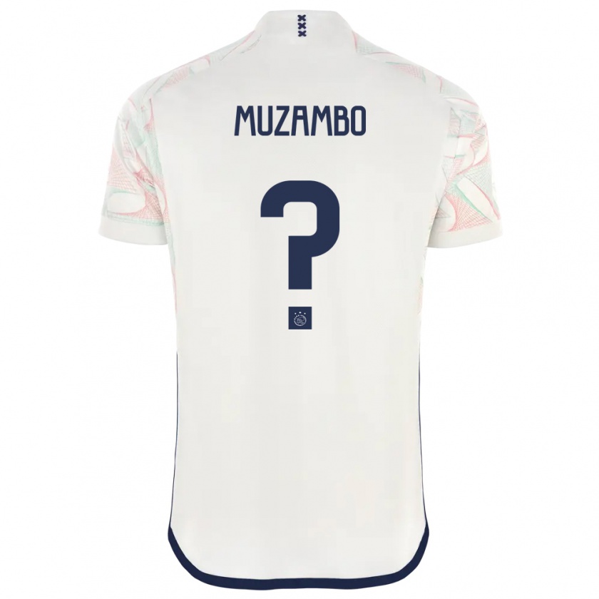 Kandiny Kinder Stanis Idumbo Muzambo #0 Weiß Auswärtstrikot Trikot 2023/24 T-Shirt