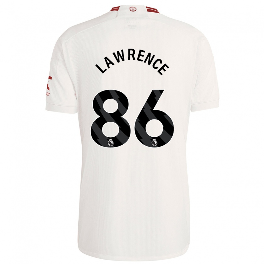 Kandiny Kinder Marcus Lawrence #86 Weiß Ausweichtrikot Trikot 2023/24 T-Shirt