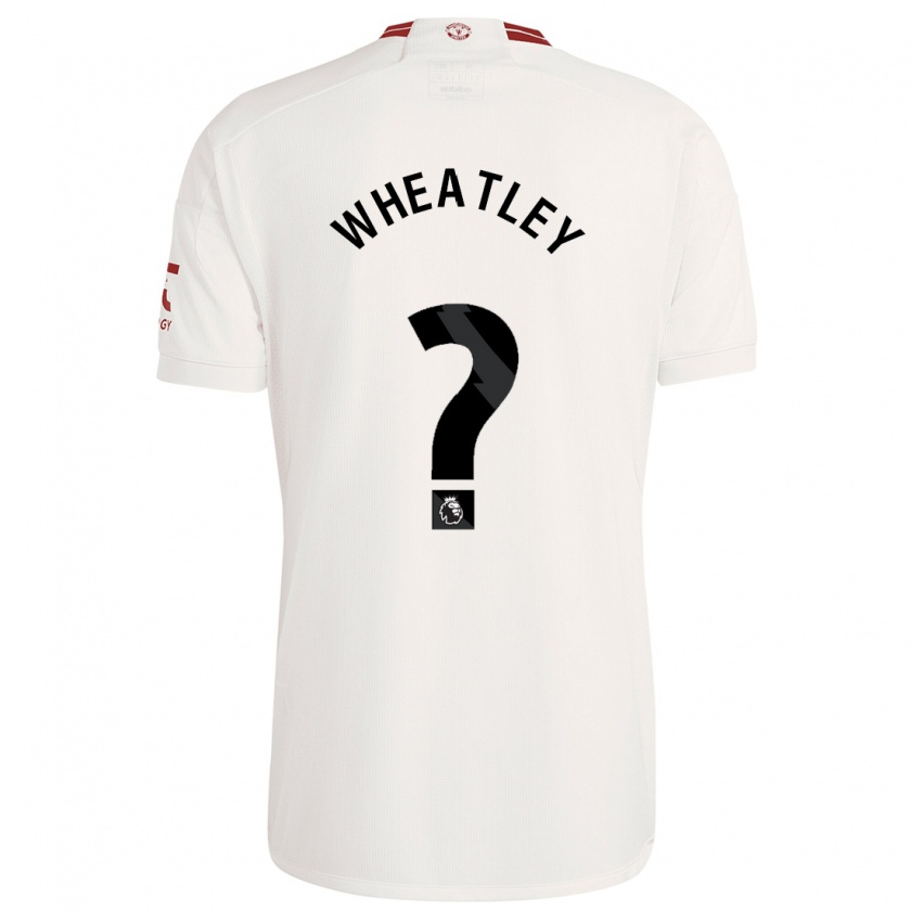 Kandiny Kinder Ethan Wheatley #0 Weiß Ausweichtrikot Trikot 2023/24 T-Shirt