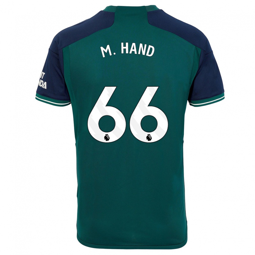 Kandiny Kinder Ismail Oulad M'hand #66 Grün Ausweichtrikot Trikot 2023/24 T-Shirt