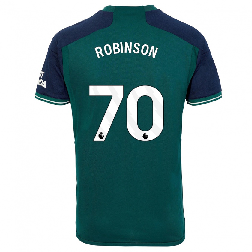 Kandiny Kinder Josh Robinson #70 Grün Ausweichtrikot Trikot 2023/24 T-Shirt