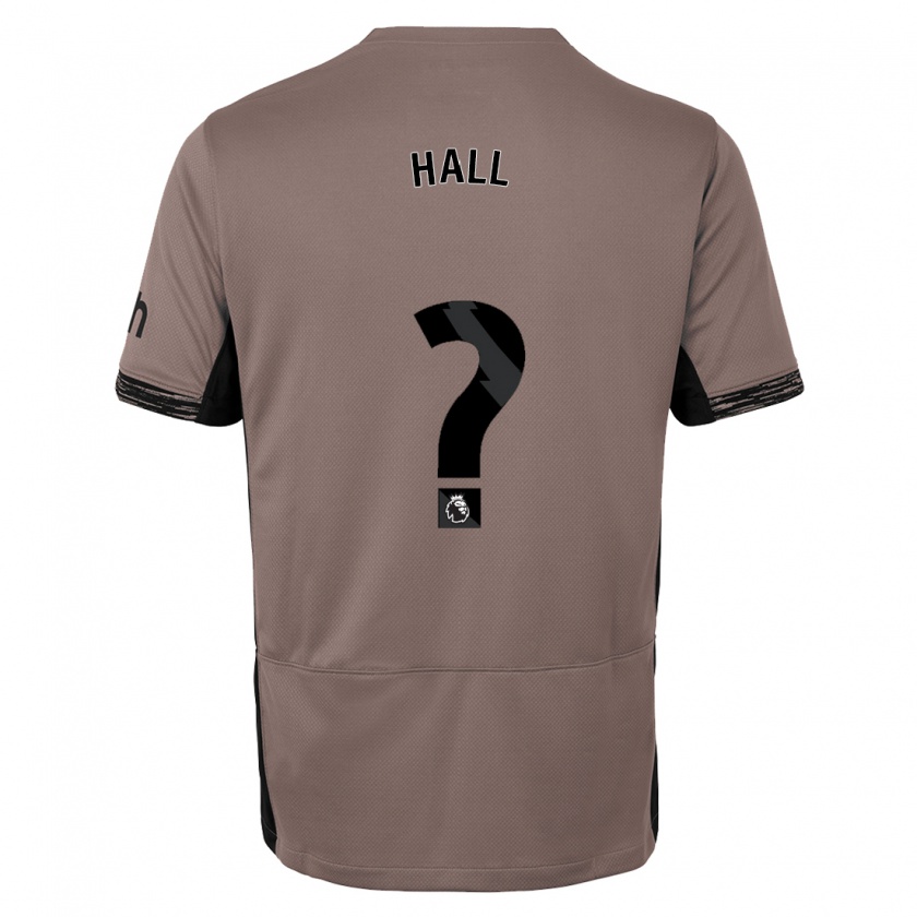 Kandiny Kinder Tyrese Hall #0 Dunkelbeige Ausweichtrikot Trikot 2023/24 T-Shirt