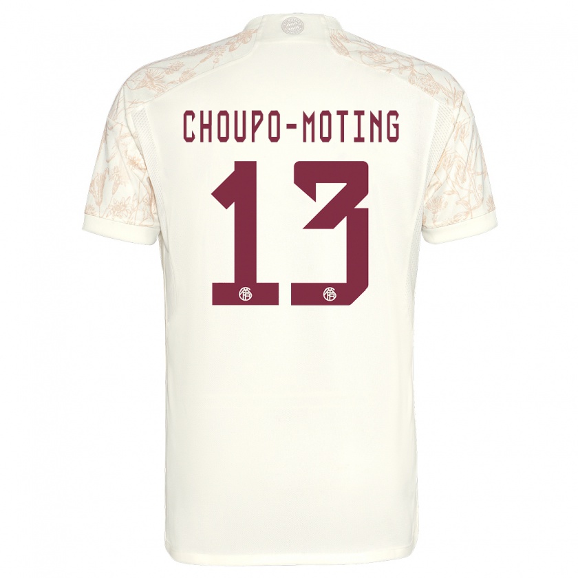 Kandiny Kinder Eric Maxim Choupo-Moting #13 Cremefarben Ausweichtrikot Trikot 2023/24 T-Shirt