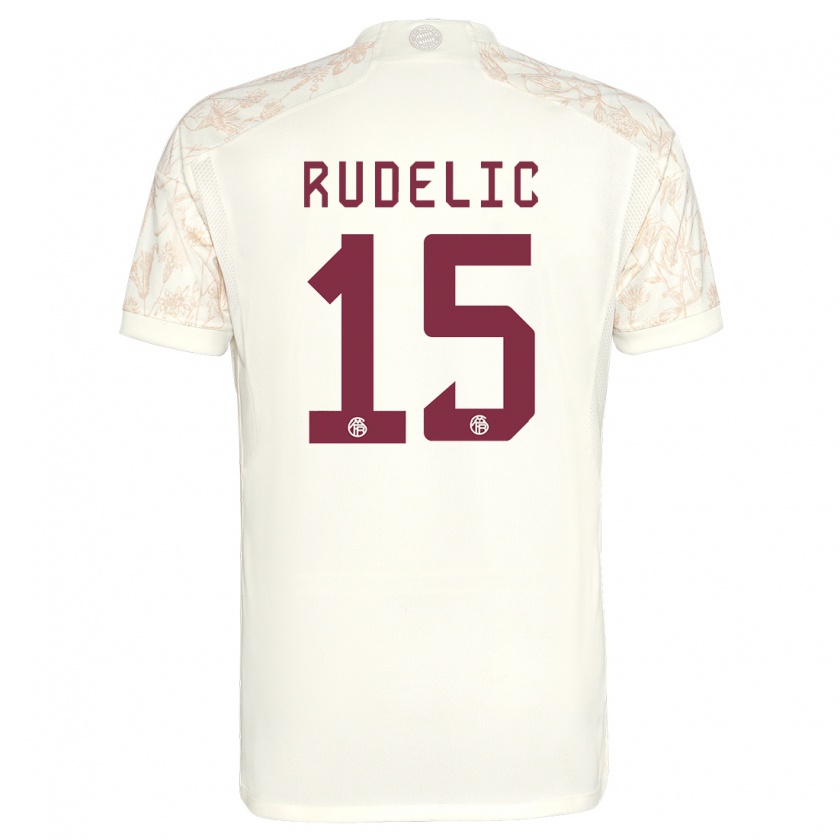 Kandiny Kinder Ivana Rudelic #15 Cremefarben Ausweichtrikot Trikot 2023/24 T-Shirt