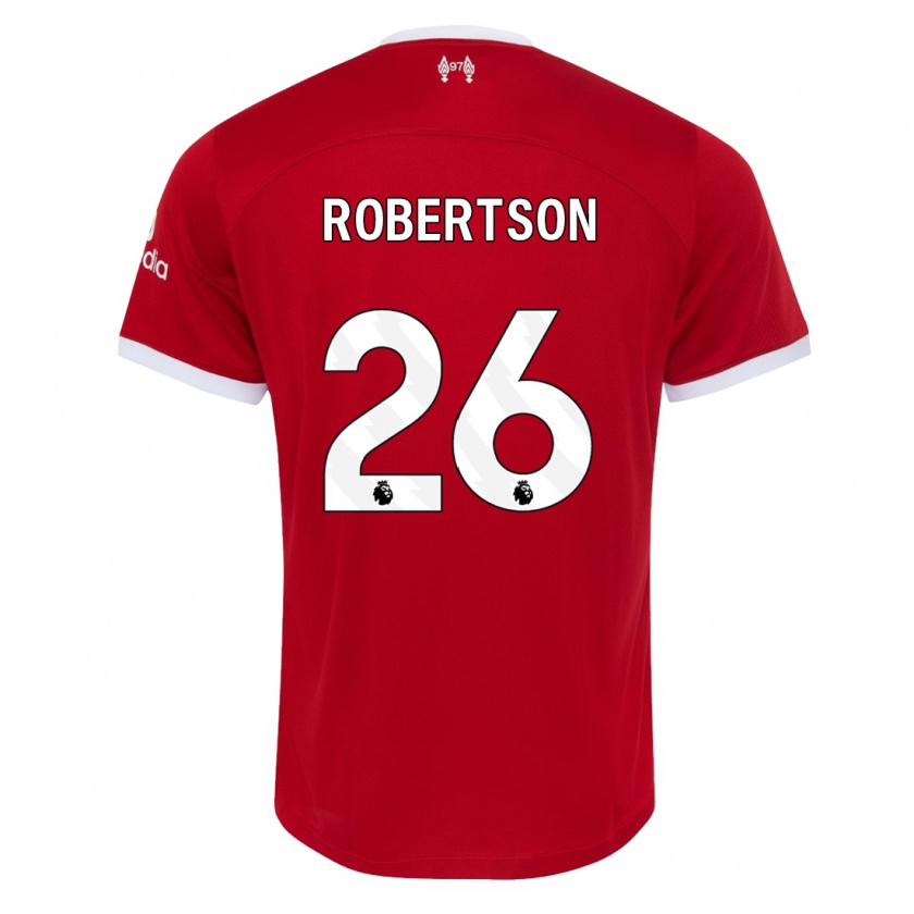 Kandiny Herren Andrew Robertson #26 Rot Heimtrikot Trikot 2023/24 T-Shirt