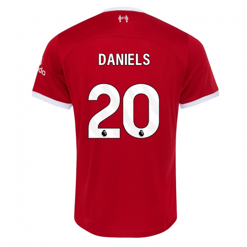 Kandiny Herren Yana Daniels #20 Rot Heimtrikot Trikot 2023/24 T-Shirt