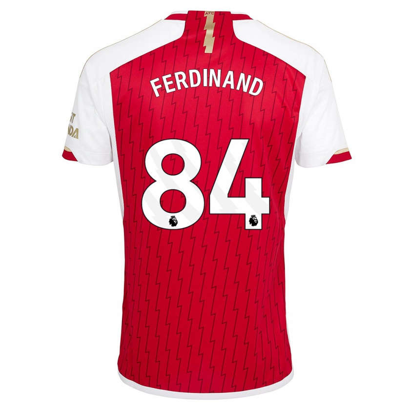 Kandiny Herren Seb Ferdinand #84 Rot Heimtrikot Trikot 2023/24 T-Shirt