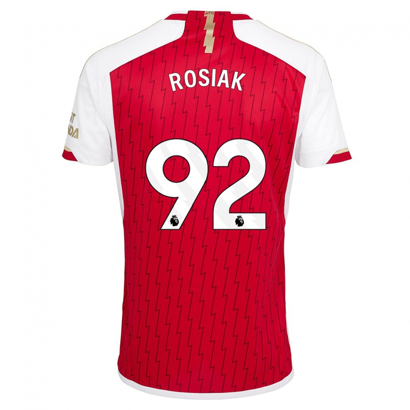 Kandiny Herren Michal Rosiak #92 Rot Heimtrikot Trikot 2023/24 T-Shirt