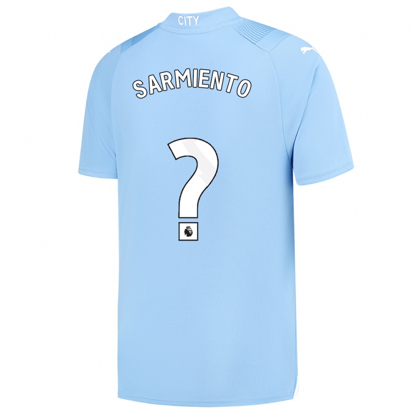 Kandiny Herren Darío Sarmiento #0 Hellblau Heimtrikot Trikot 2023/24 T-Shirt