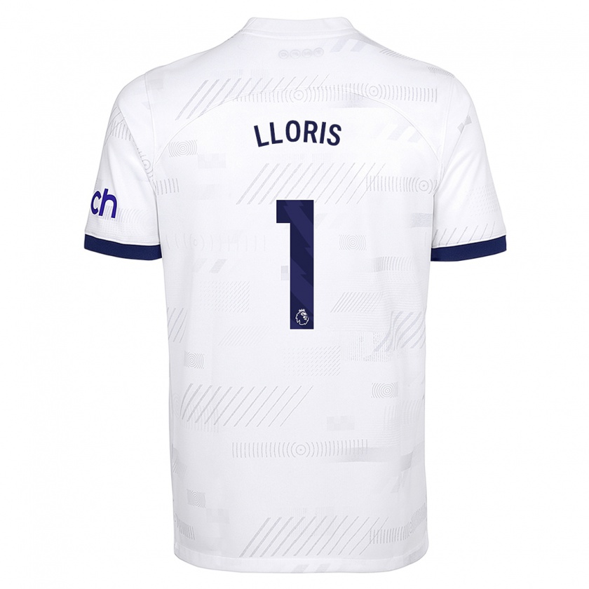 Kandiny Herren Hugo Lloris #1 Weiß Heimtrikot Trikot 2023/24 T-Shirt