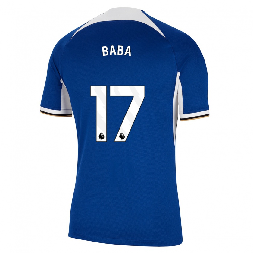 Kandiny Herren Abdul-Rahman Baba #17 Blau Heimtrikot Trikot 2023/24 T-Shirt