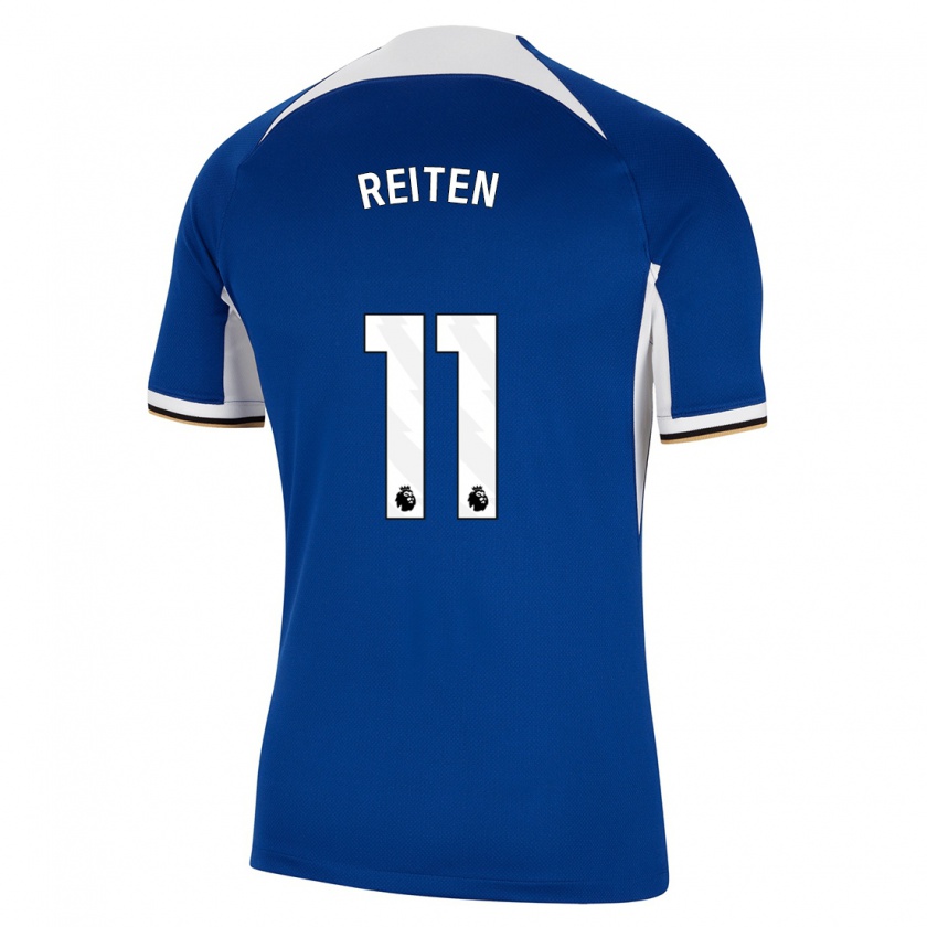 Kandiny Herren Guro Reiten #11 Blau Heimtrikot Trikot 2023/24 T-Shirt