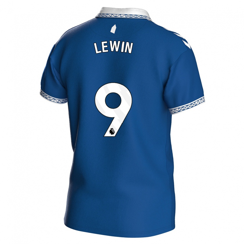 Kandiny Herren Dominic Calvert-Lewin #9 Königsblau Heimtrikot Trikot 2023/24 T-Shirt