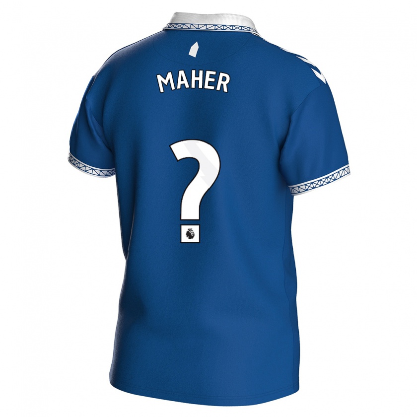 Kandiny Herren Daniel Maher #0 Königsblau Heimtrikot Trikot 2023/24 T-Shirt