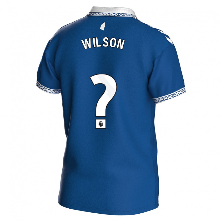 Kandiny Herren Charlie Wilson #0 Königsblau Heimtrikot Trikot 2023/24 T-Shirt