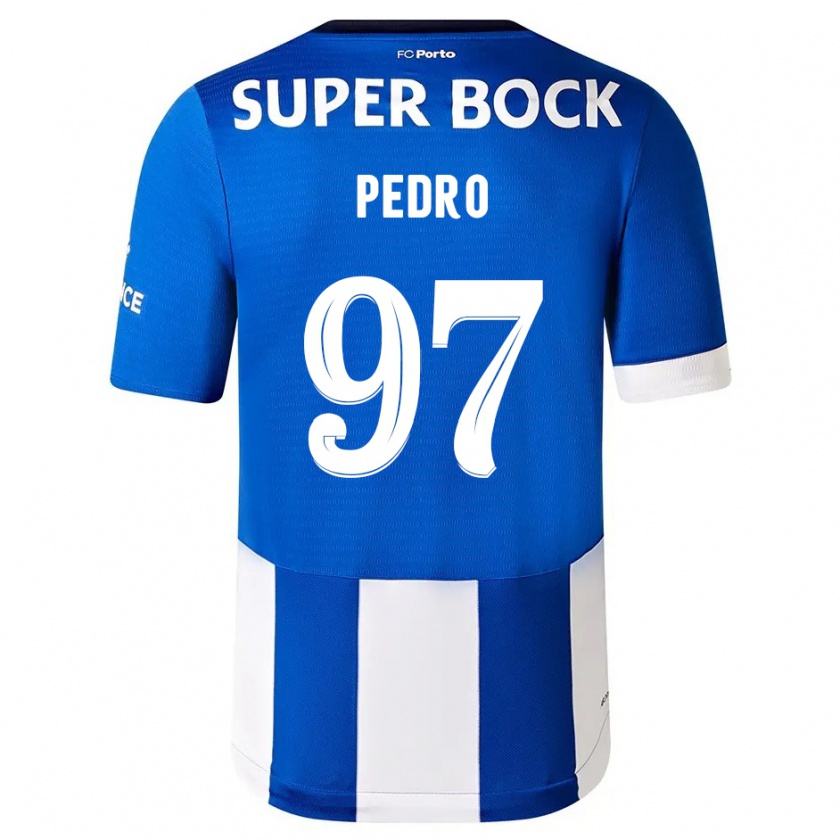 Kandiny Herren Zé Pedro #97 Blau Weiss Heimtrikot Trikot 2023/24 T-Shirt