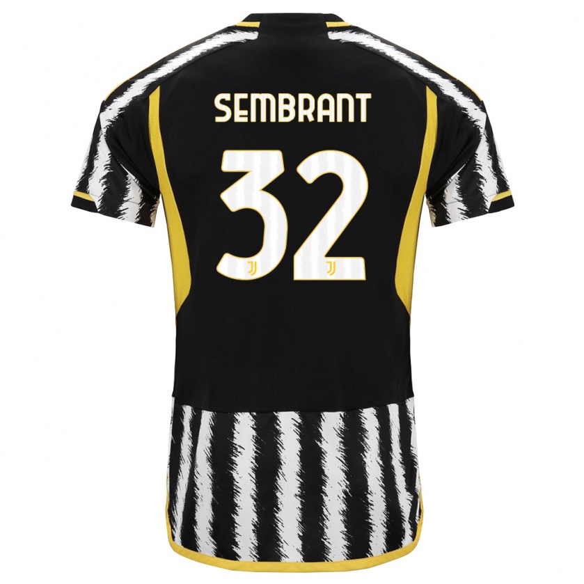 Kandiny Herren Linda Sembrant #32 Schwarz-Weiss Heimtrikot Trikot 2023/24 T-Shirt