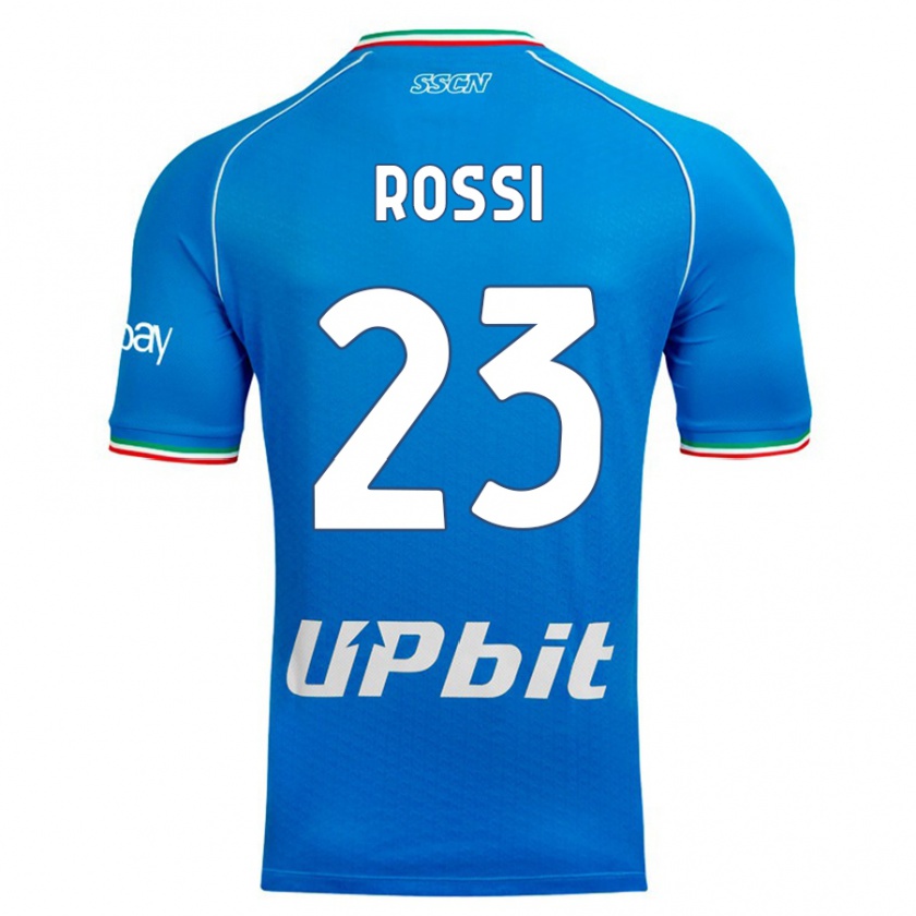 Kandiny Herren Leonardo Rossi #23 Himmelblau Heimtrikot Trikot 2023/24 T-Shirt