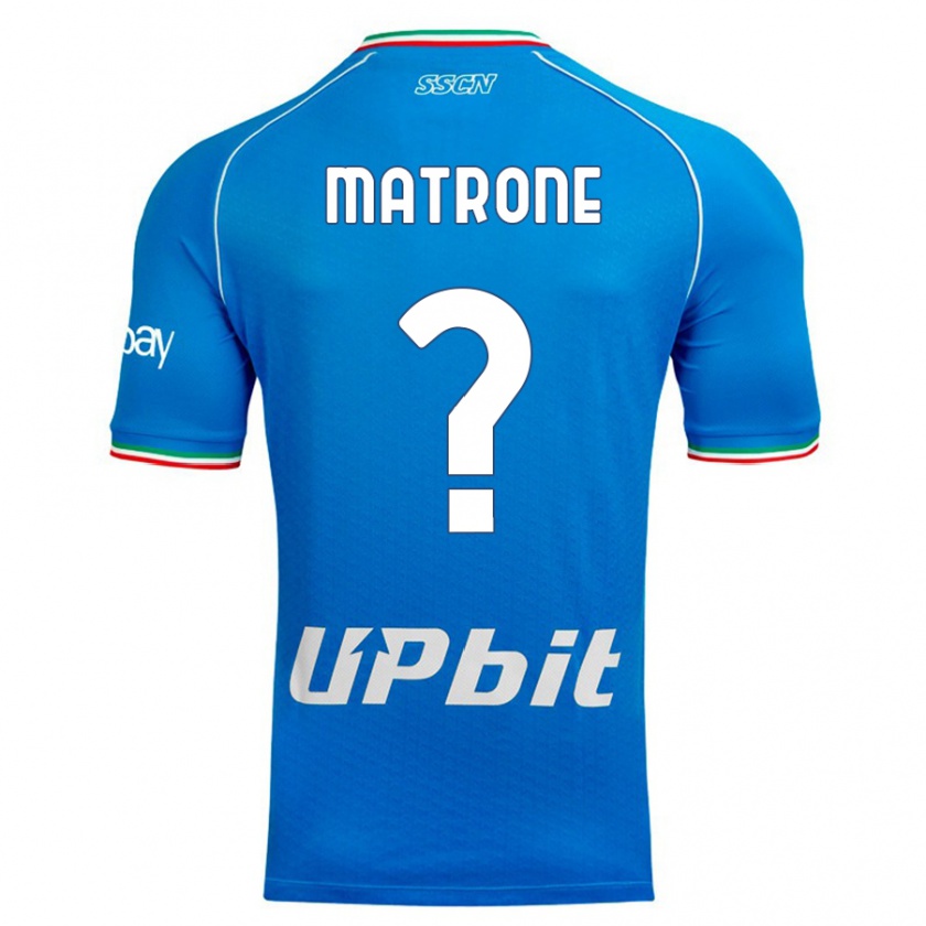 Kandiny Herren Manuel Matrone #0 Himmelblau Heimtrikot Trikot 2023/24 T-Shirt