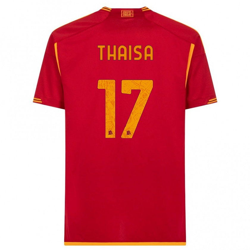 Kandiny Herren Thaisa #17 Rot Heimtrikot Trikot 2023/24 T-Shirt