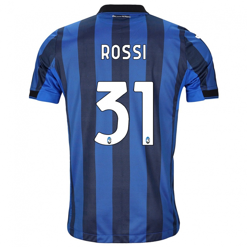 Kandiny Herren Francesco Rossi #31 Schwarz Blau Heimtrikot Trikot 2023/24 T-Shirt